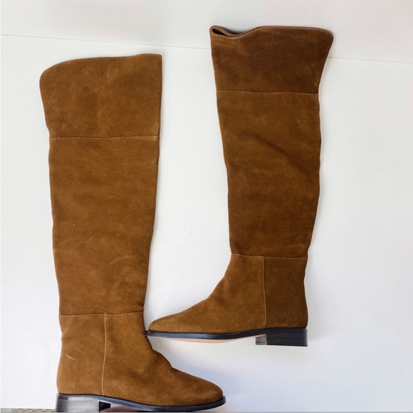 Jcrew over the knee beautiful brown suede boots NEW - Picture 2 of 8